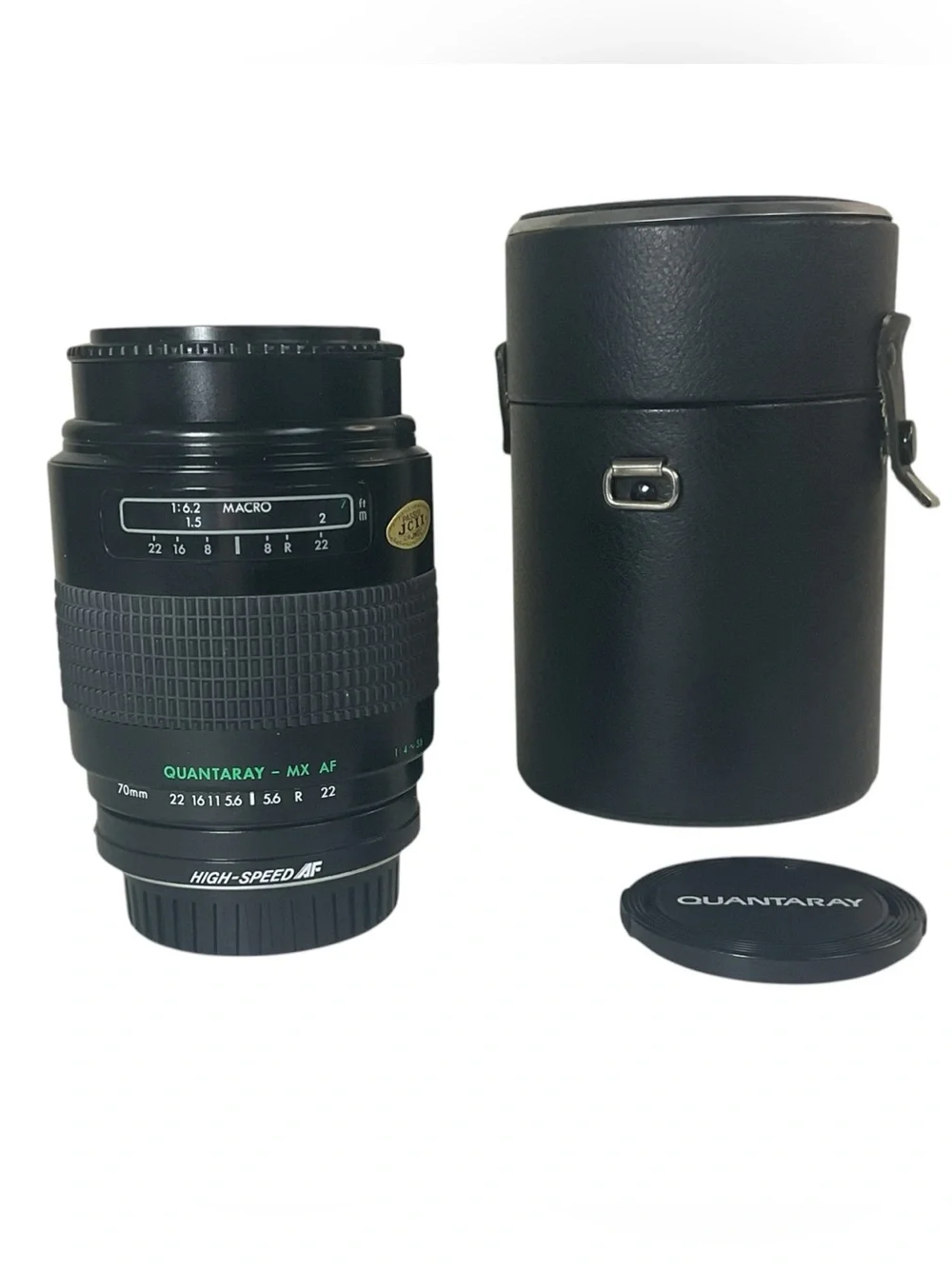 Quantaray MX AF 70-210mm f/4-5.6 Zoom Lens Minolta A Mount Japan w/ Case Caps